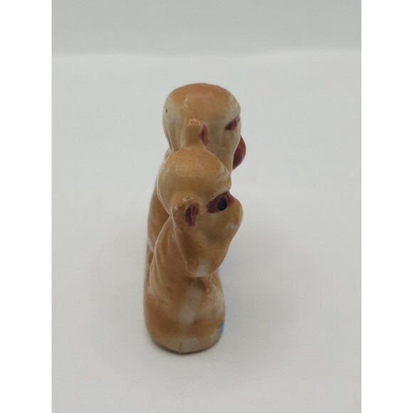 Bisque Japan Speak See Hear No Evil Three Monkeys Vintage - Picture 4 of 5